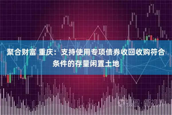 聚合财富 重庆：支持使用专项债券收回收购符合条件的存量闲置土地