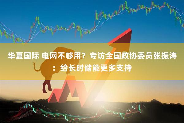 华夏国际 电网不够用？专访全国政协委员张振涛：给长时储能更多支持