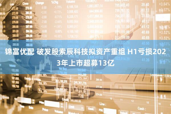 锦富优配 破发股索辰科技拟资产重组 H1亏损2023年上市超募13亿